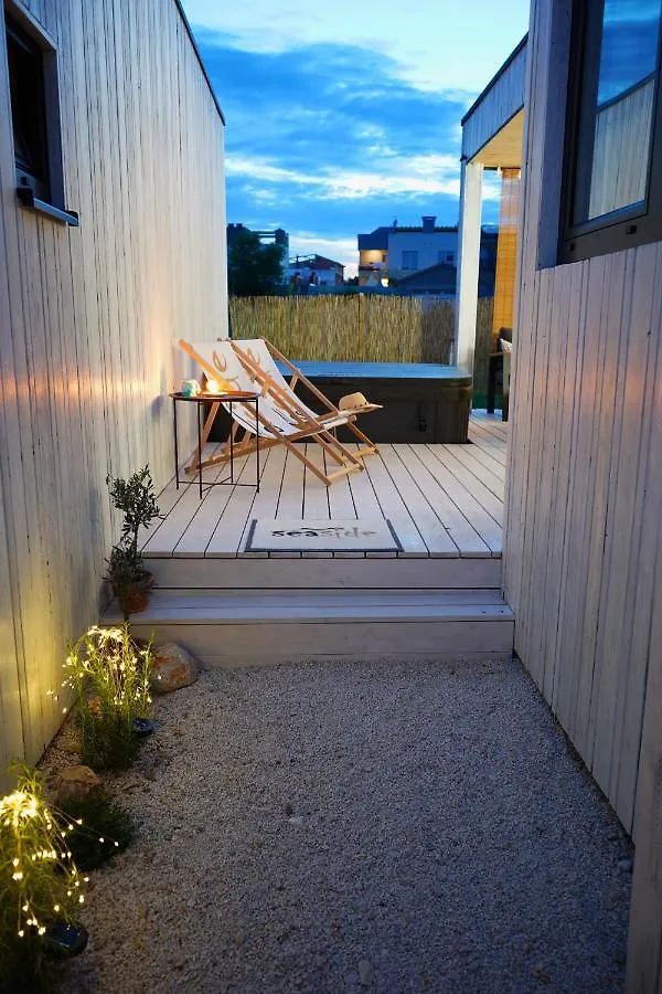 Boutique Style Eco-Beachhouse, Private Jacuzzi Привлака 0*,  Хорватия
